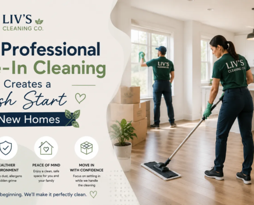 How Professional Move-In Cleaning Creates a Fresh Start in New Homes