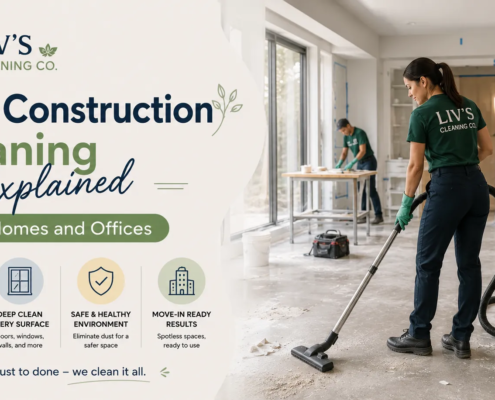 Post-Construction Cleaning Explained for Homes and Offices
