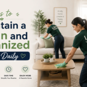 Tips to Maintain a Clean and Organized Home Daily