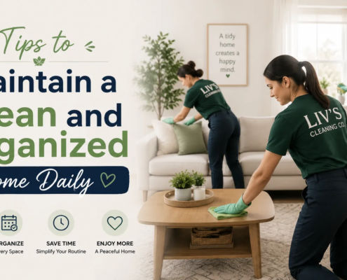 Tips to Maintain a Clean and Organized Home Daily