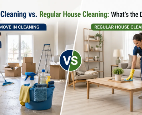 Move In Cleaning vs Regular House Cleaning